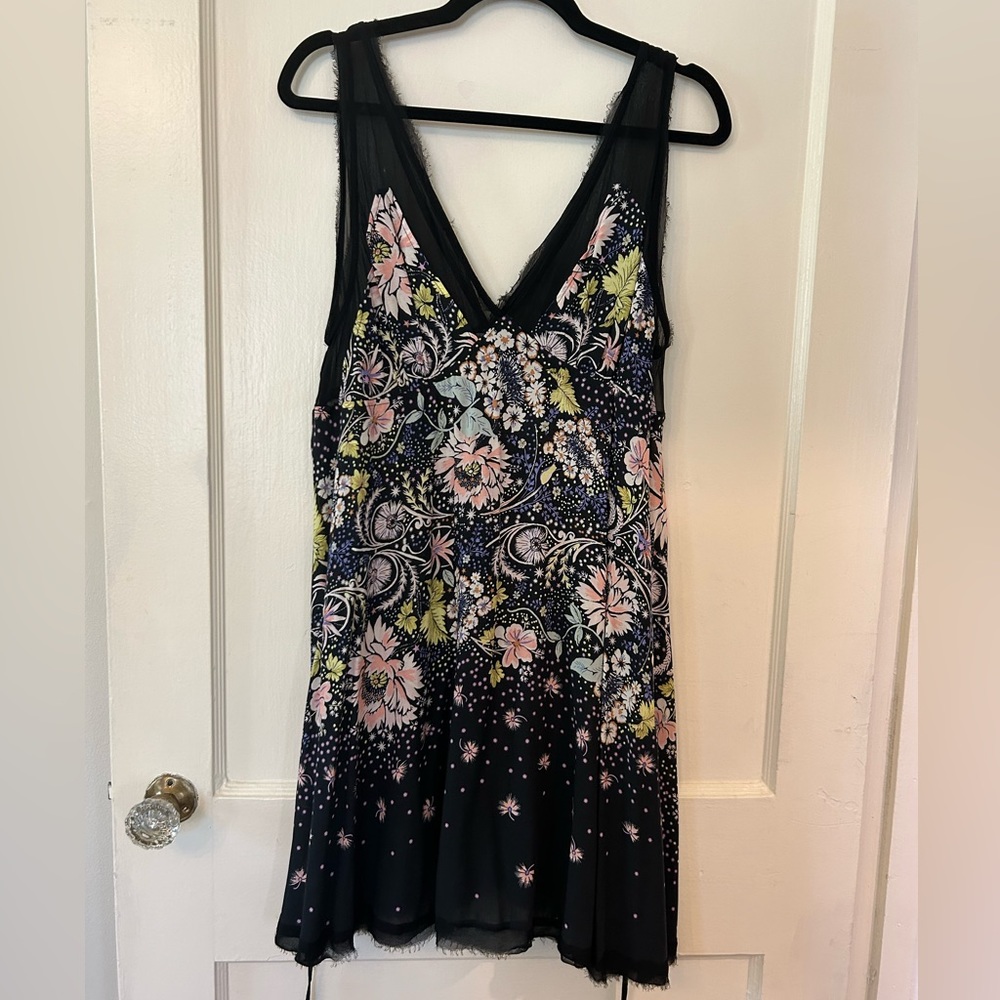 Free People Floral Slip Dress